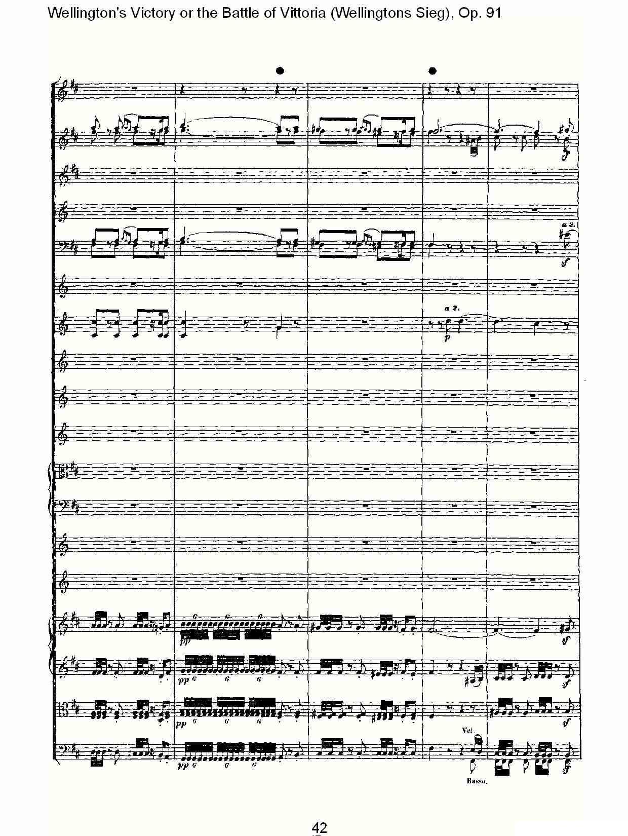 Wellingtons Sieg（Op.91 第一乐章（二））其它曲谱（图12）