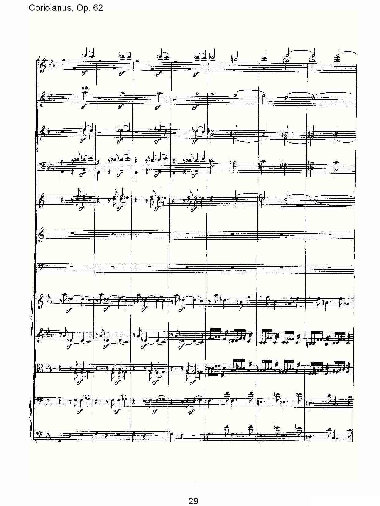 Coriolanus，Op.62其它曲谱（图28）