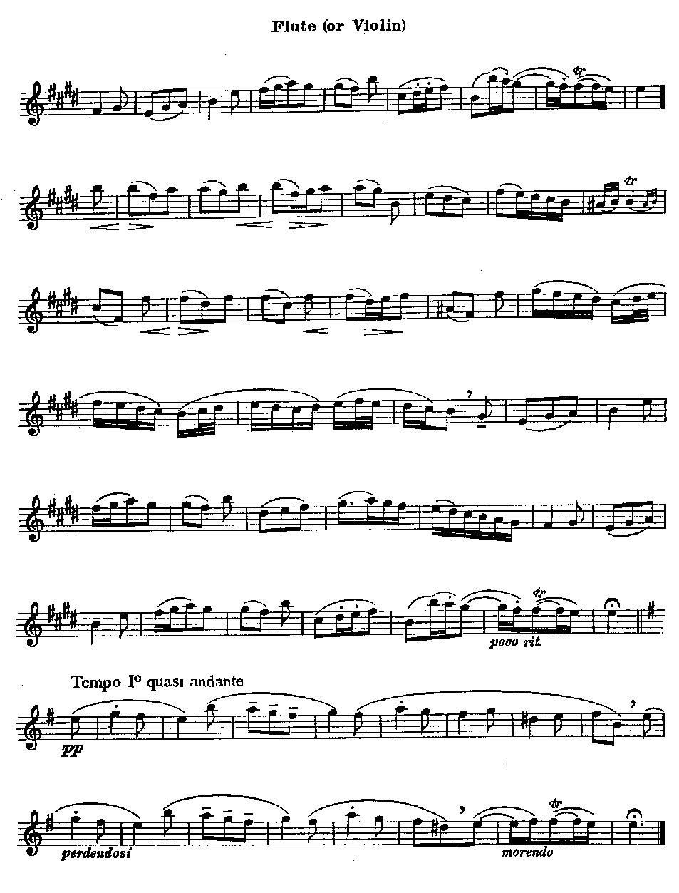 长笛练习曲（1）其它曲谱（图1）