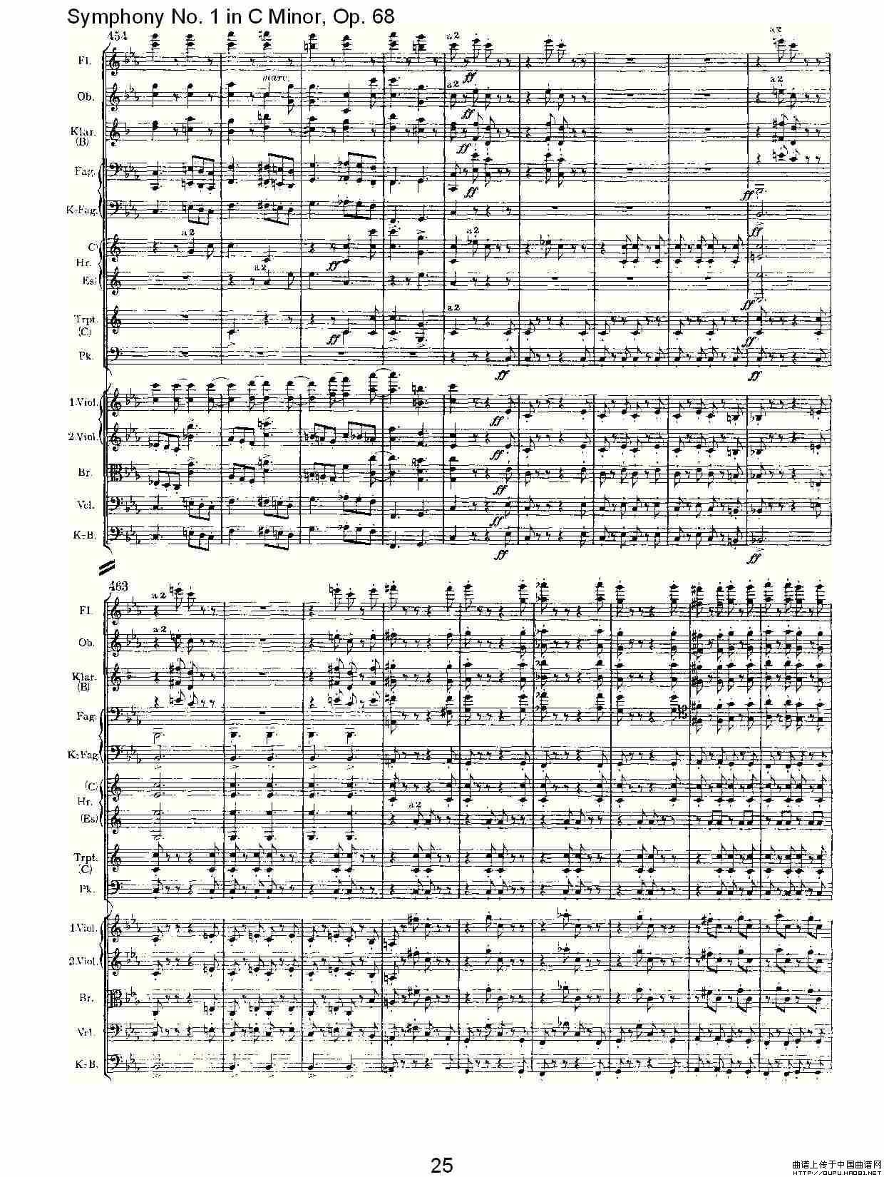 C小调第一交响曲, Op.68 第一乐章其它曲谱（图13）