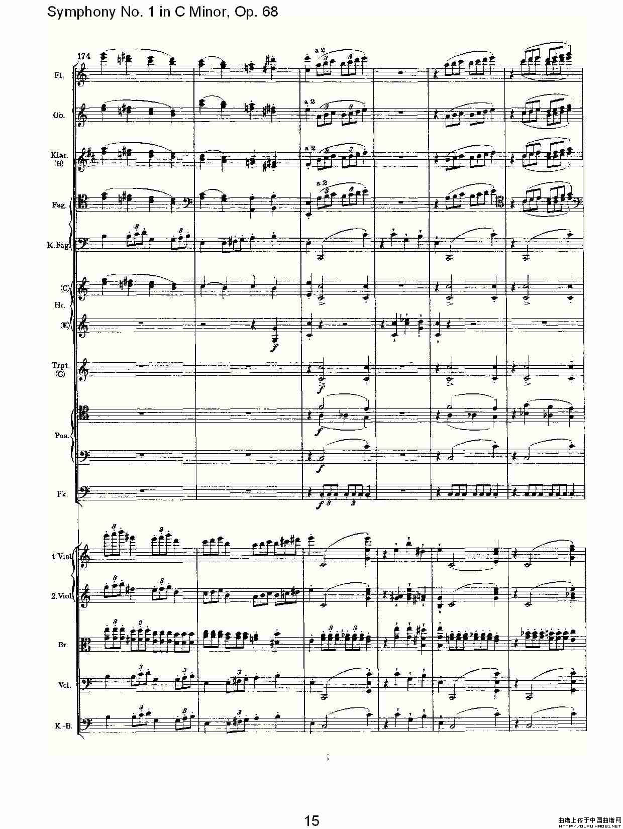C小调第一交响曲, Op.68 第四乐章（一）其它曲谱（图8）