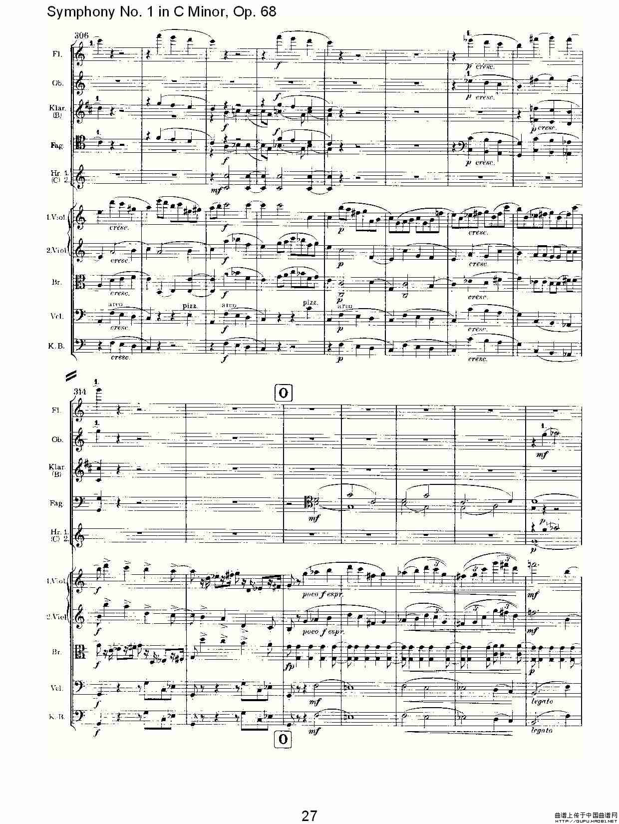 C小调第一交响曲, Op.68 第四乐章（一）其它曲谱（图14）