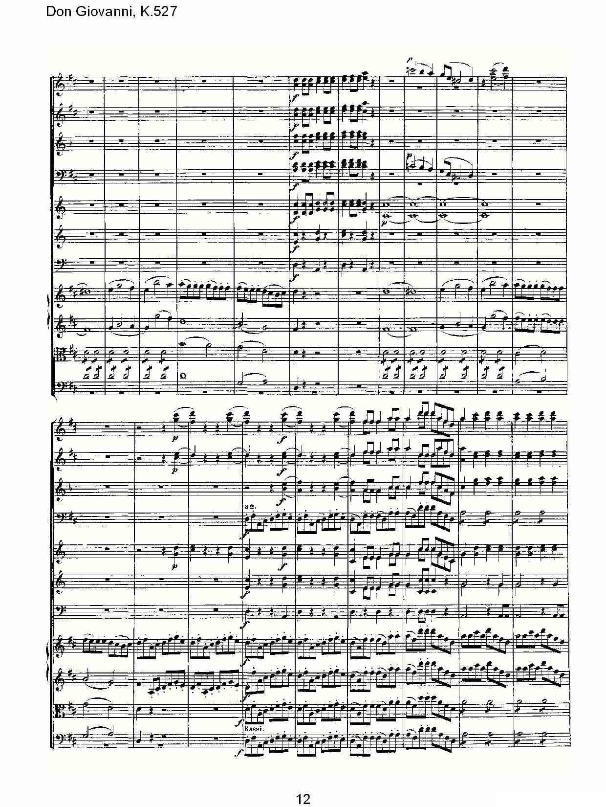 Don Giovanni, K.527其它曲谱（图12）