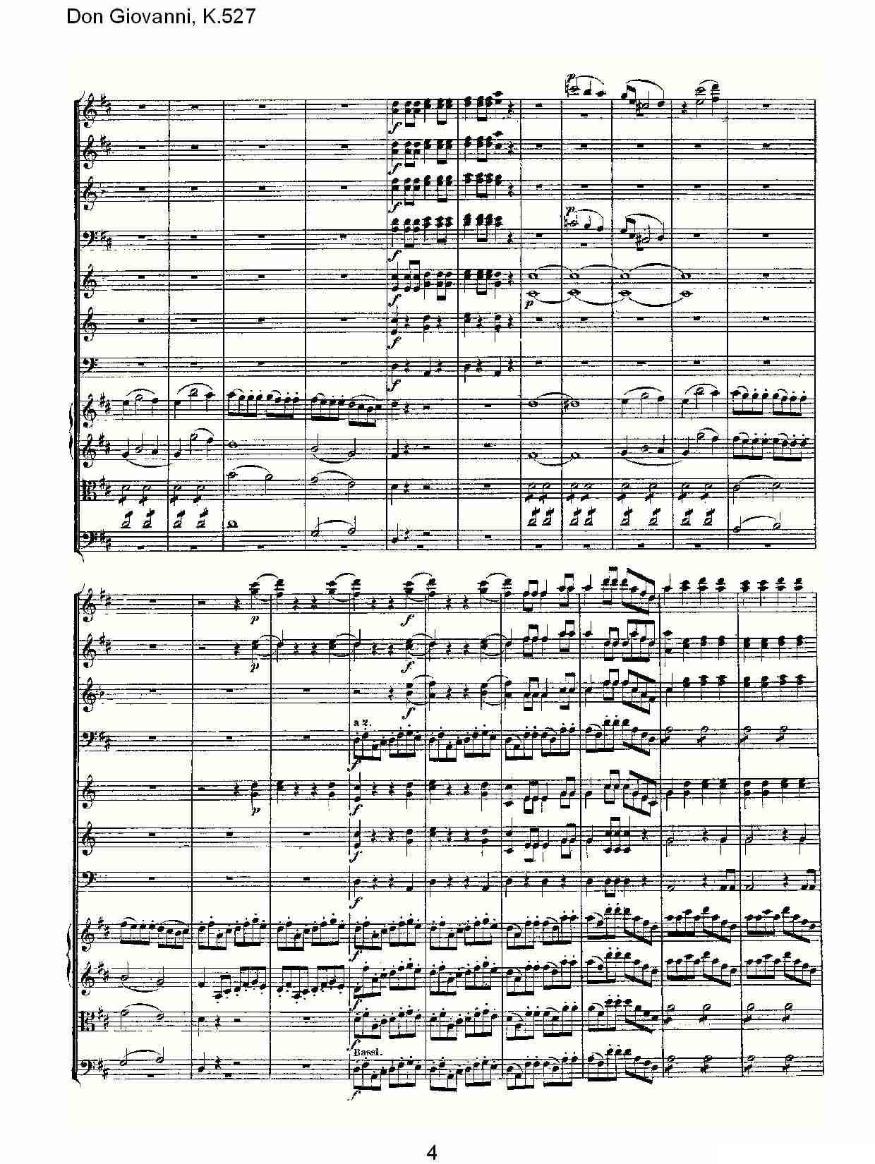 Don Giovanni, K.527其它曲谱（图4）