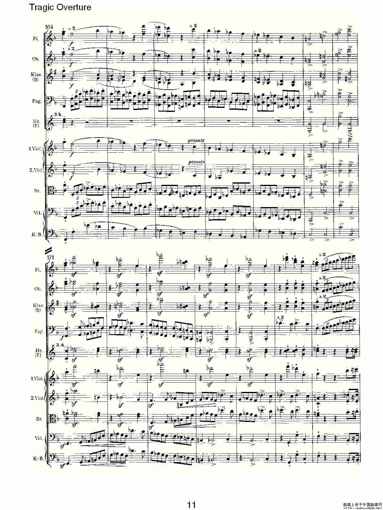Tragic Overture   悲惨的前奏曲其它曲谱（图6）