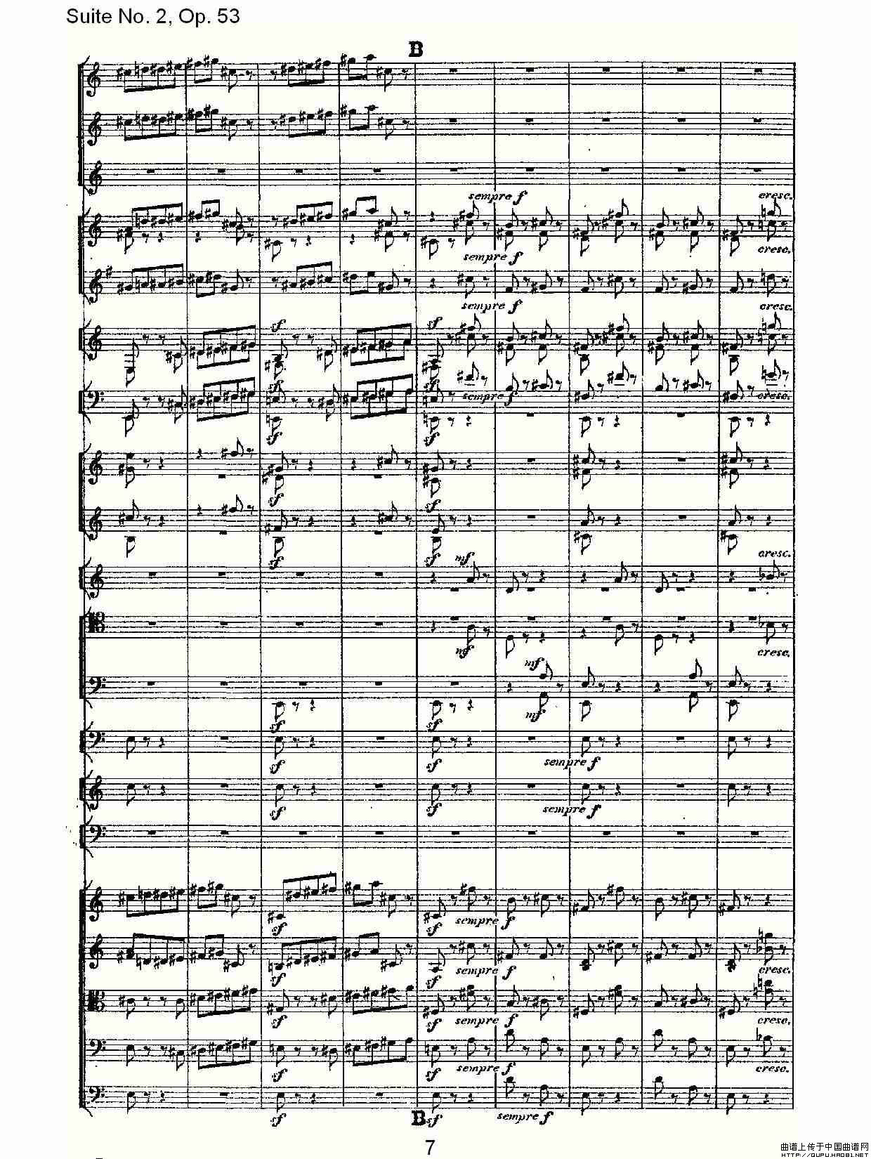 Suite No. 2, Op.53  第二套曲,Op.53第五乐章其它曲谱（图4）