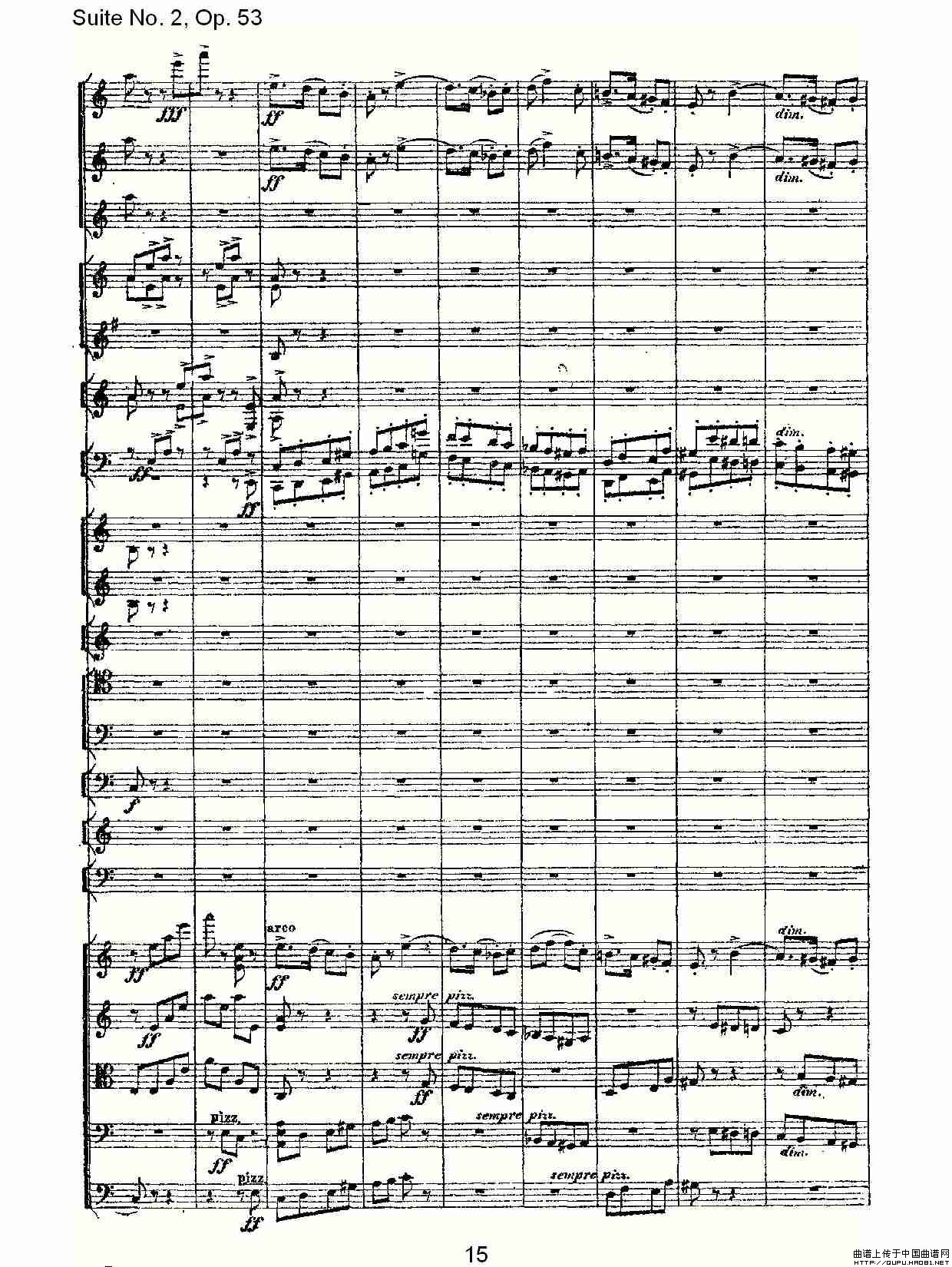 Suite No. 2, Op.53  第二套曲,Op.53第五乐章其它曲谱（图8）