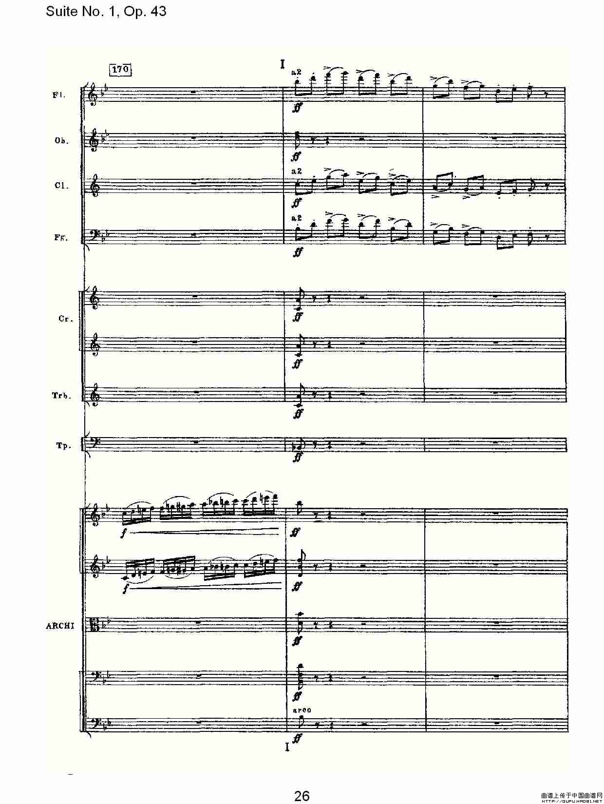 Suite No.1, Op.43   第一套曲,Op.43第五乐章（一）其它曲谱（图14）