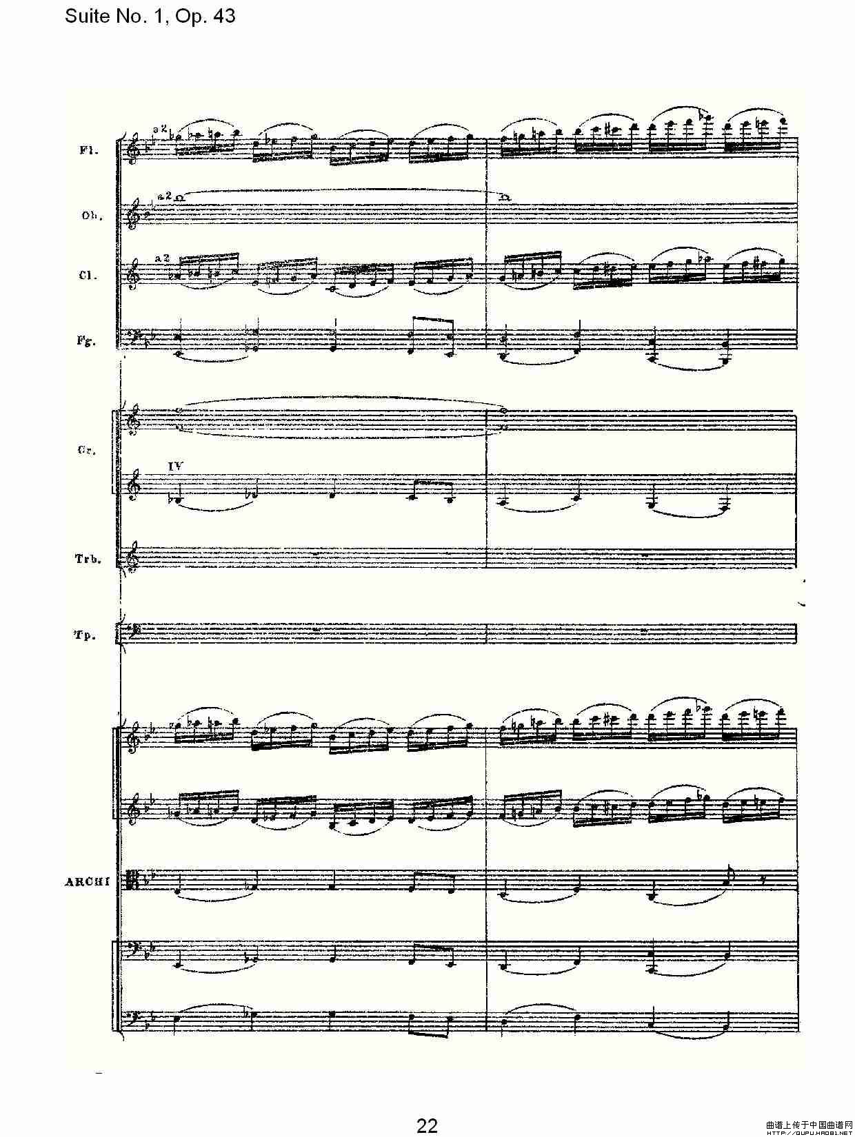 Suite No.1, Op.43   第一套曲,Op.43第五乐章（一）其它曲谱（图12）