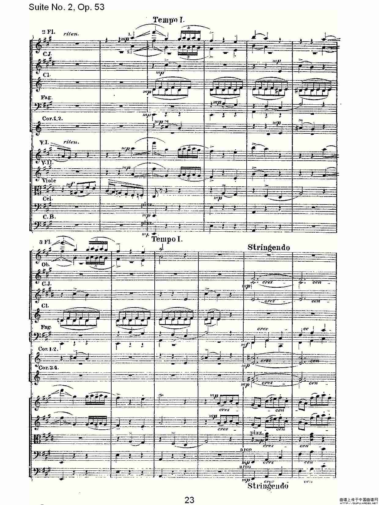 Suite No. 2, Op.53  第二套曲,Op.53第二乐章其它曲谱（图12）
