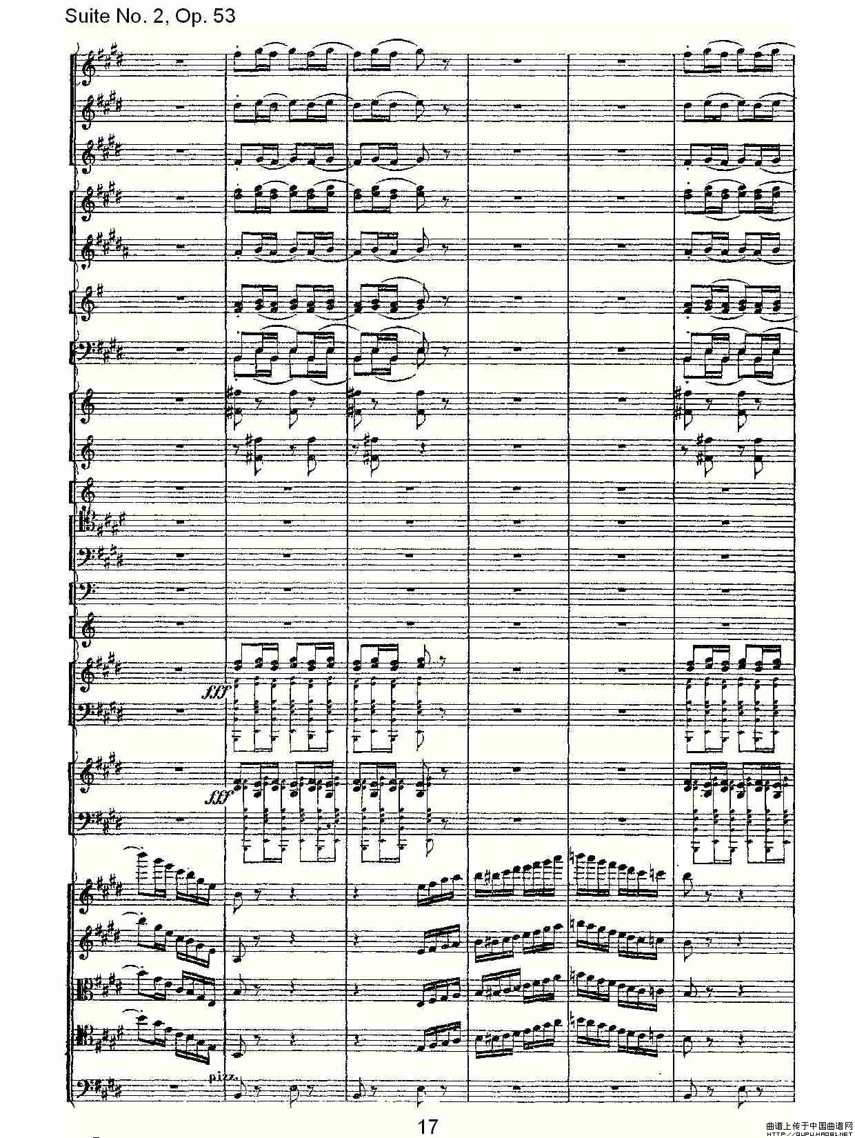 Suite No. 2, Op.53  第二套曲,Op.53第三乐章其它曲谱（图9）