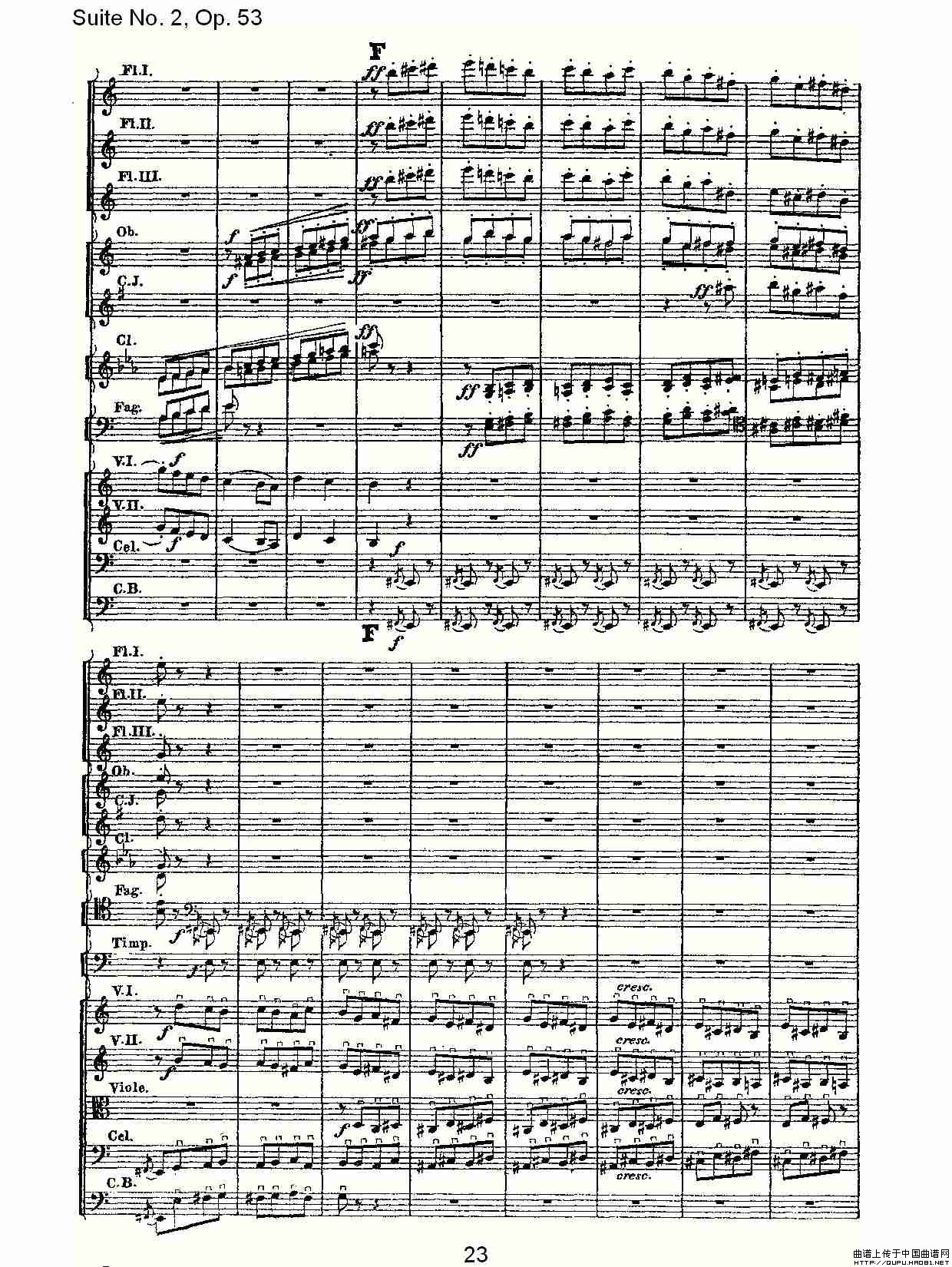 Suite No. 2, Op.53  第二套曲,Op.53第三乐章其它曲谱（图12）