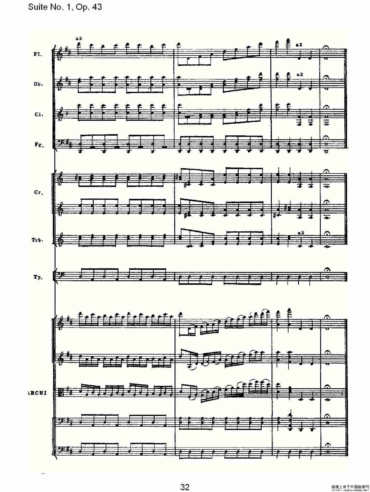 Suite No.1, Op.43   第一套曲,Op.43第六乐章其它曲谱（图16）