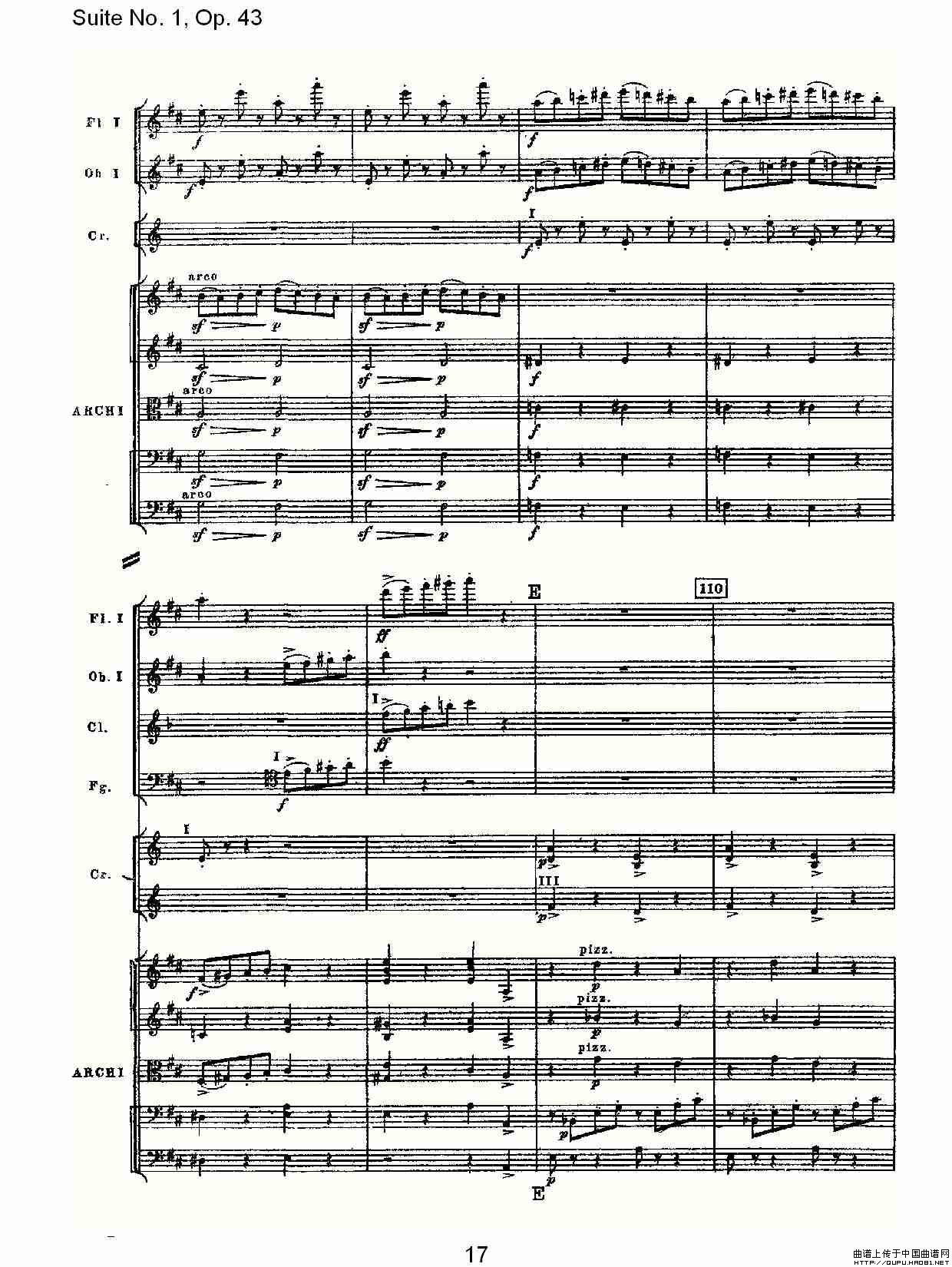 Suite No.1, Op.43   第一套曲,Op.43第六乐章其它曲谱（图9）