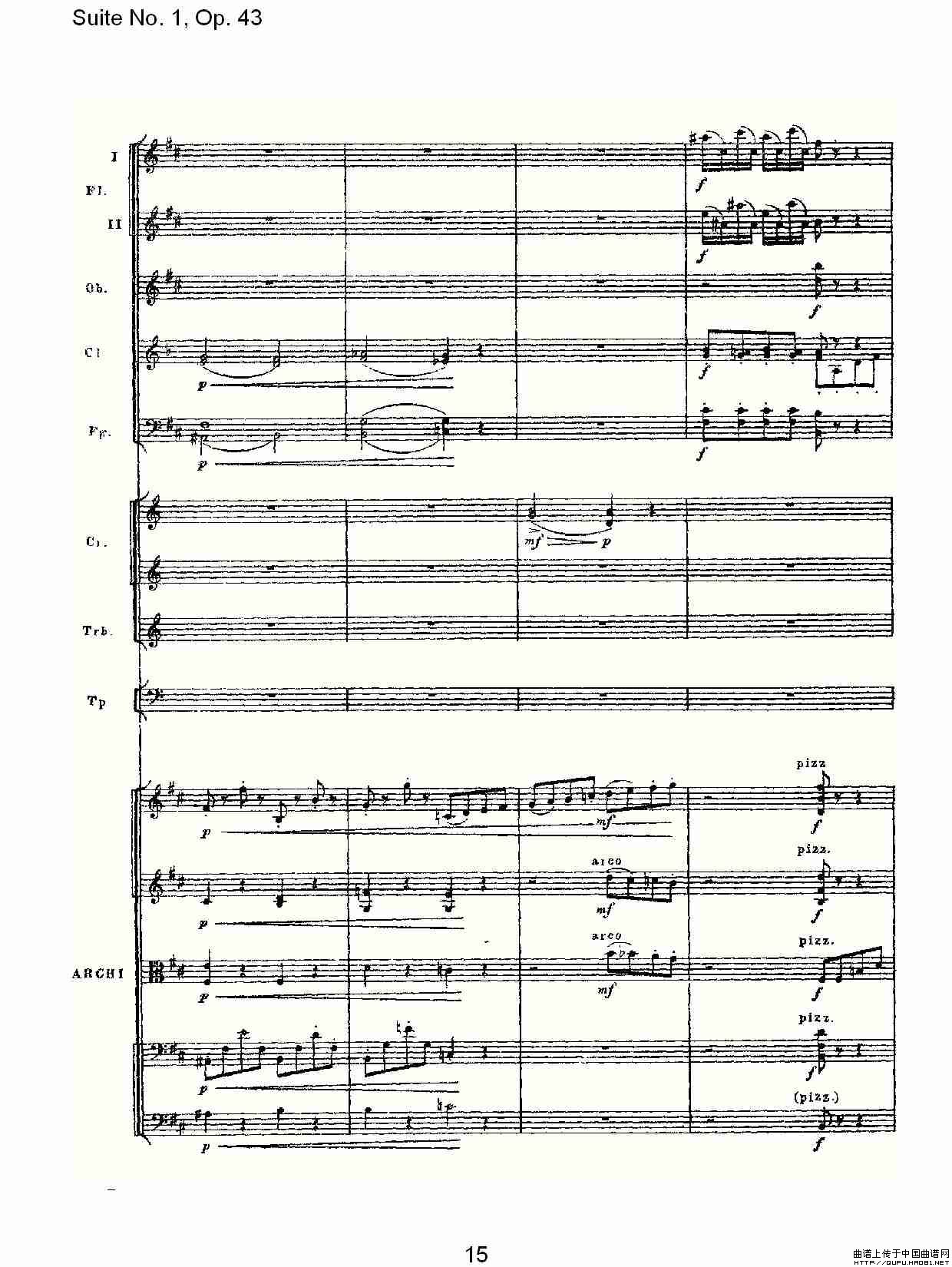 Suite No.1, Op.43   第一套曲,Op.43第六乐章其它曲谱（图8）