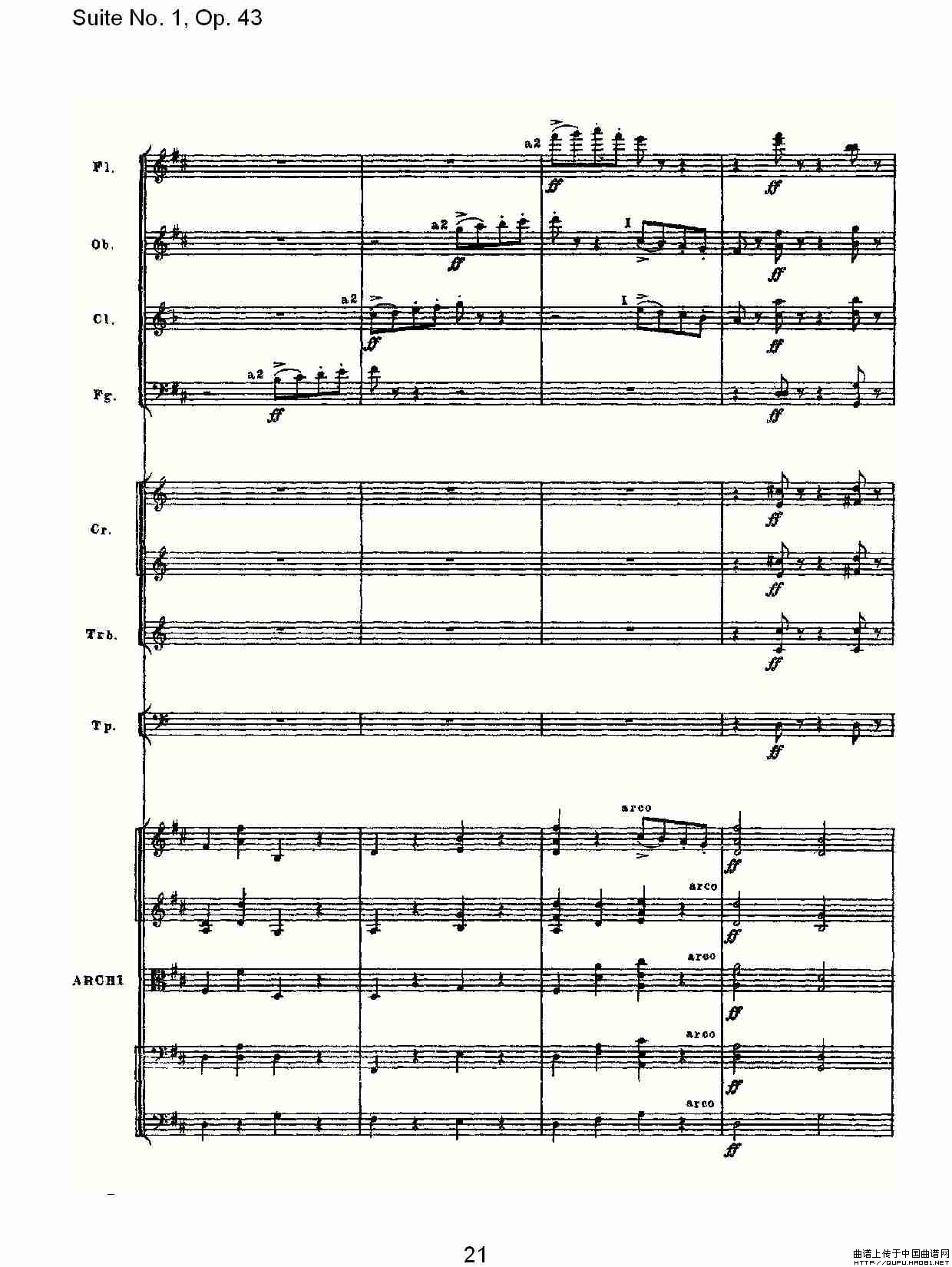 Suite No.1, Op.43   第一套曲,Op.43第六乐章其它曲谱（图11）
