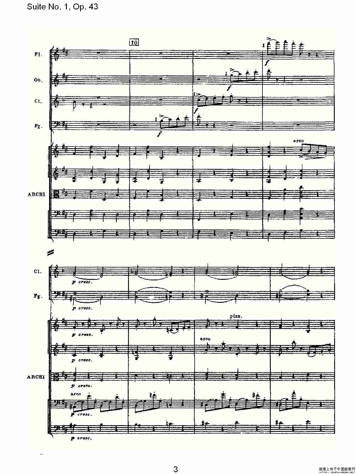 Suite No.1, Op.43   第一套曲,Op.43第六乐章其它曲谱（图2）