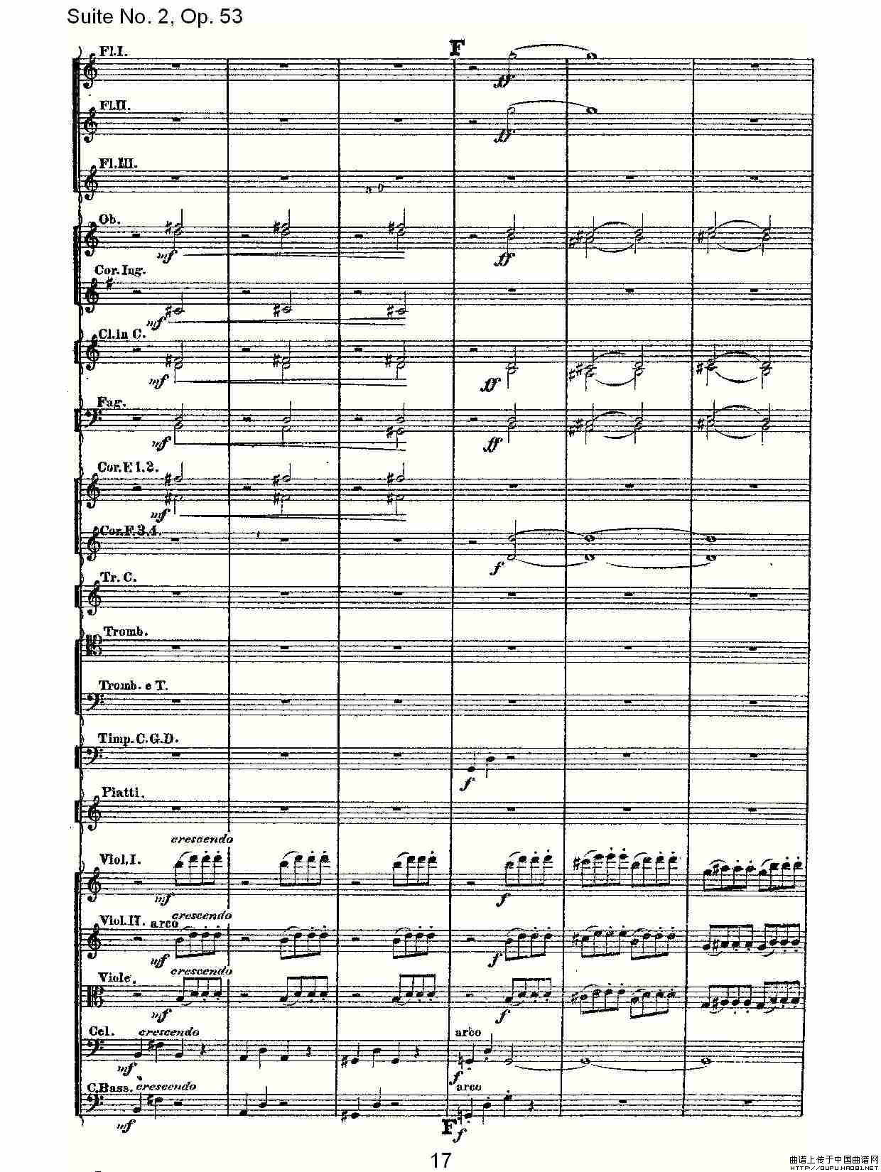 Suite No. 2, Op.53  第二套曲,Op.53第一乐章（一）其它曲谱（图9）