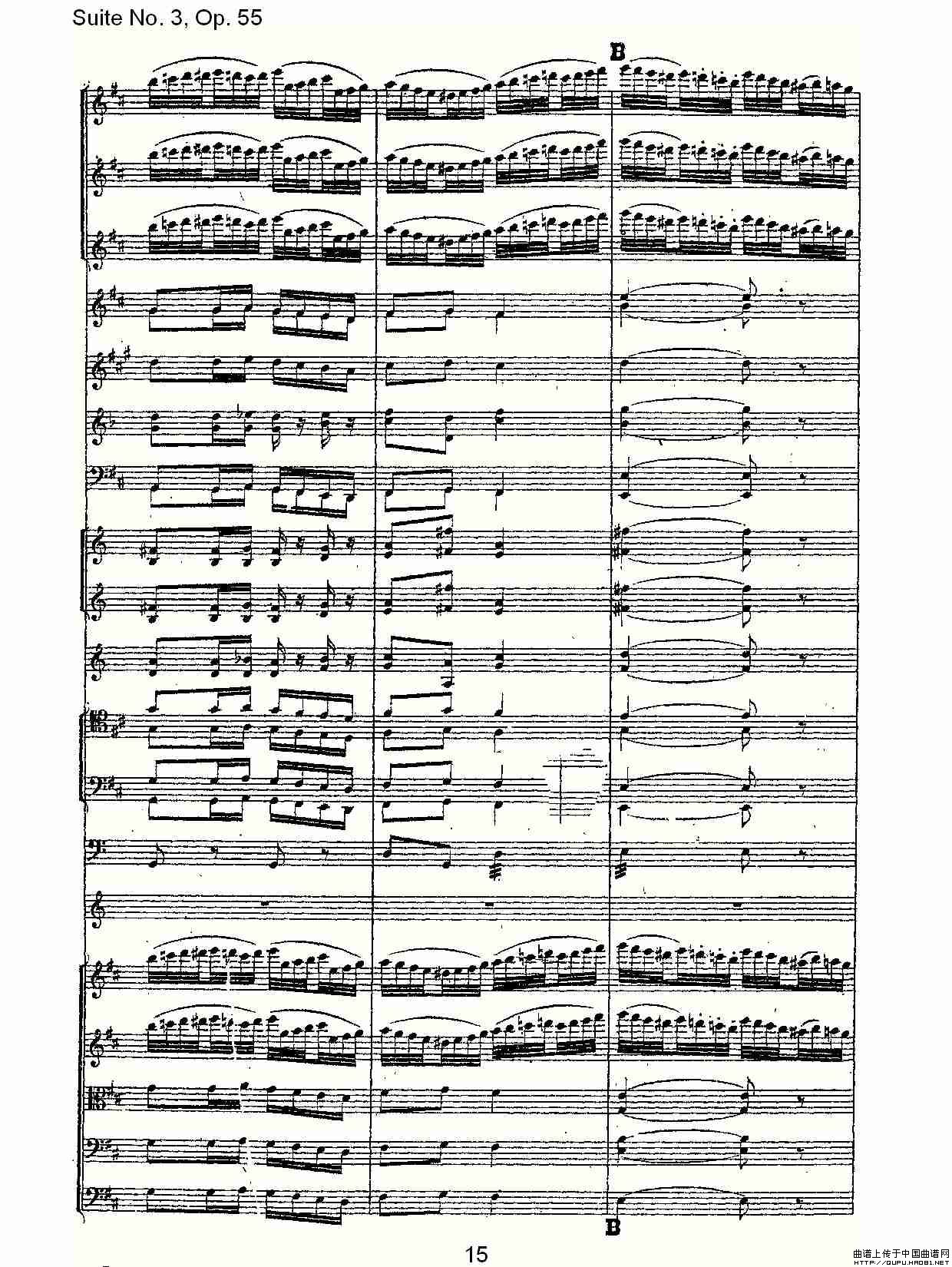 Suite No. 3, Op.55  第三套曲,Op.55第四乐章第一部（一）其它曲谱（图8）