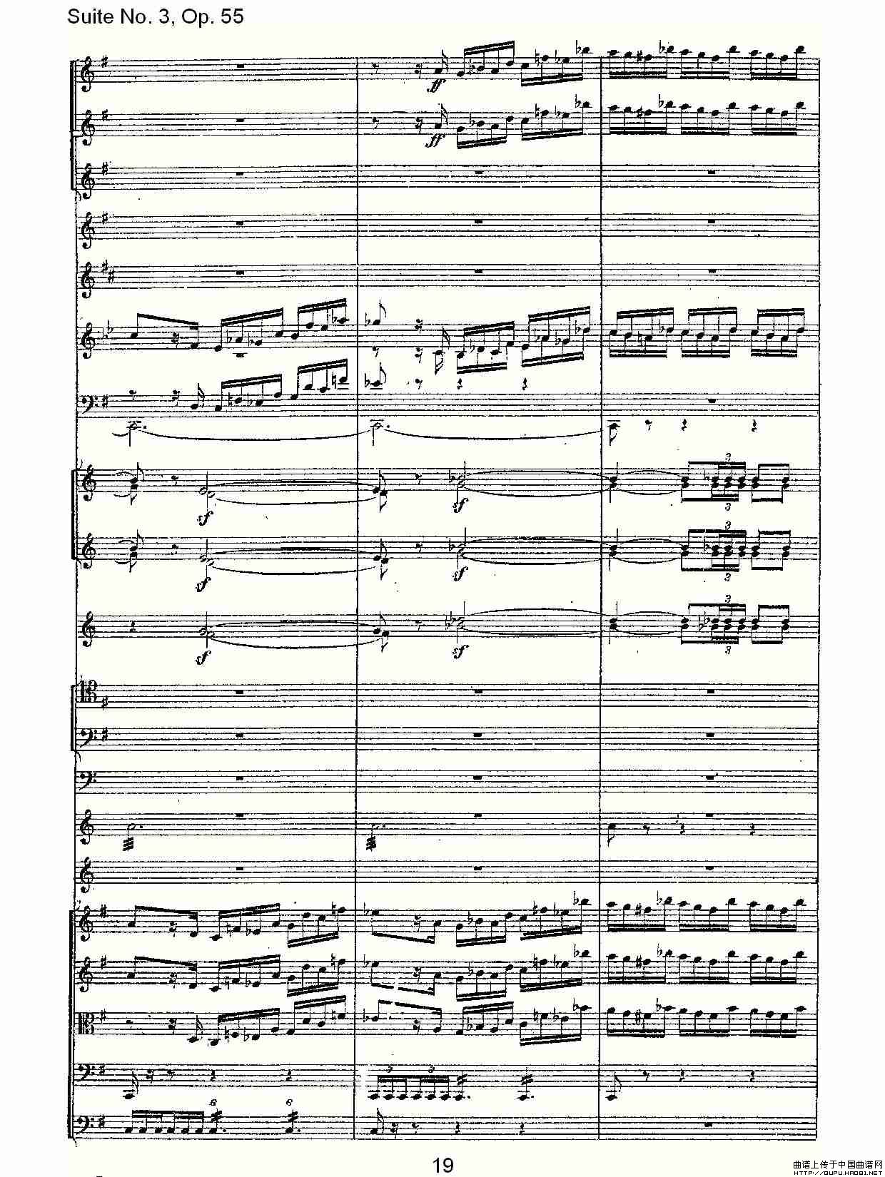 Suite No. 3, Op.55  第三套曲,Op.55第四乐章第二部（一）其它曲谱（图10）