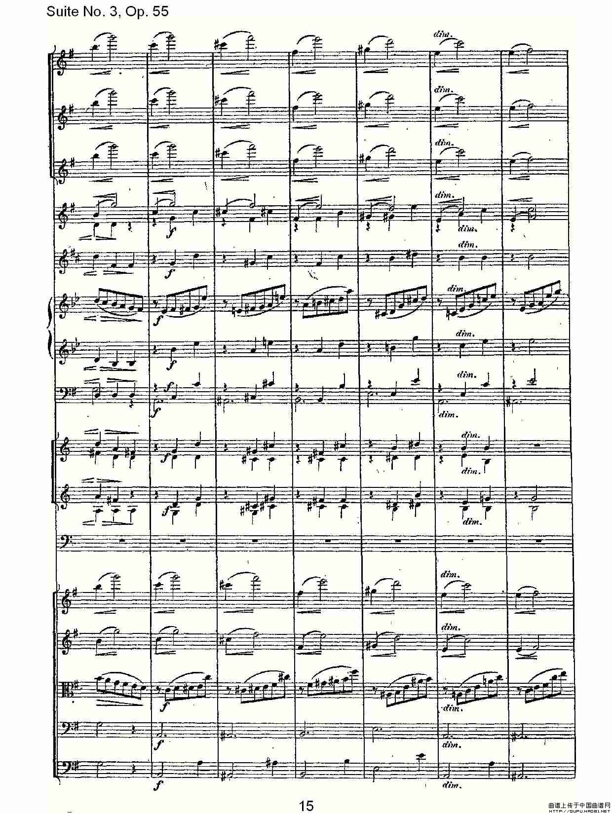 Suite No. 3, Op.55  第三套曲,Op.55第二乐章其它曲谱（图8）