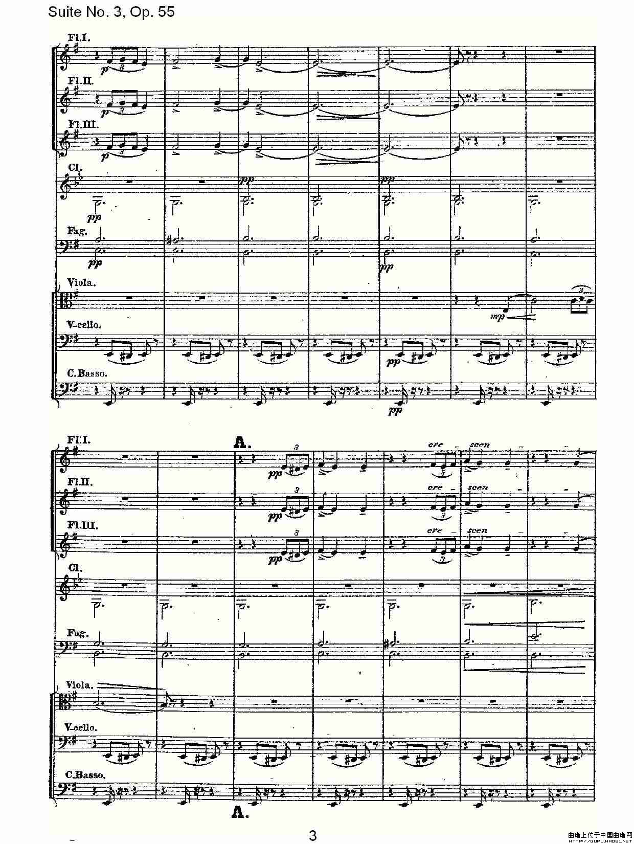 Suite No. 3, Op.55  第三套曲,Op.55第二乐章其它曲谱（图2）