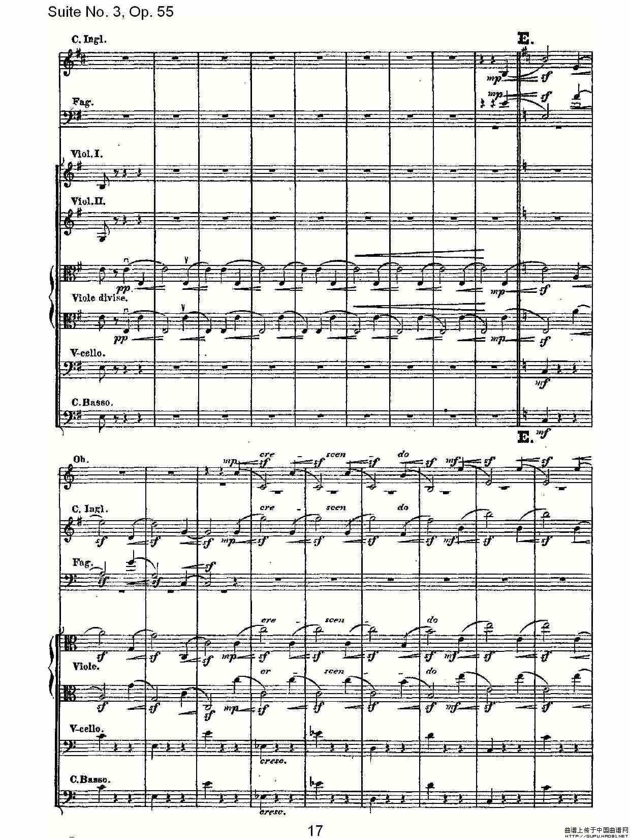 Suite No. 3, Op.55  第三套曲,Op.55第二乐章其它曲谱（图9）