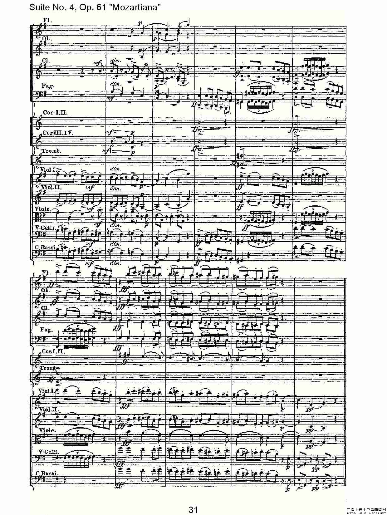 Suite No. 4, Op.61其它曲谱（图1）