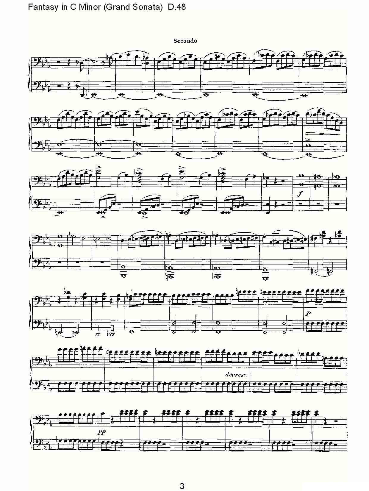 Fantasy in C Minor（Grand Sonata))D.4）其它曲谱（图3）