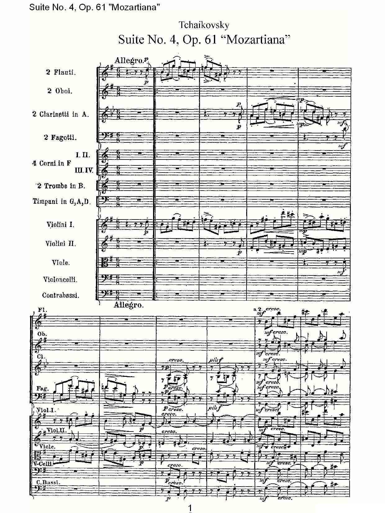 Suite No. 4, Op.61其它曲谱（图1）