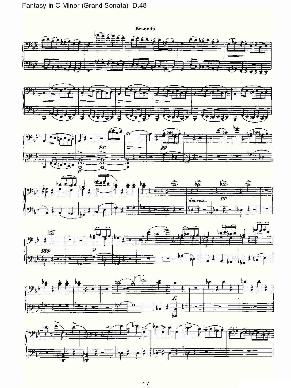 Fantasy in C Minor（Grand Sonata))D.4）其它曲谱（图18）