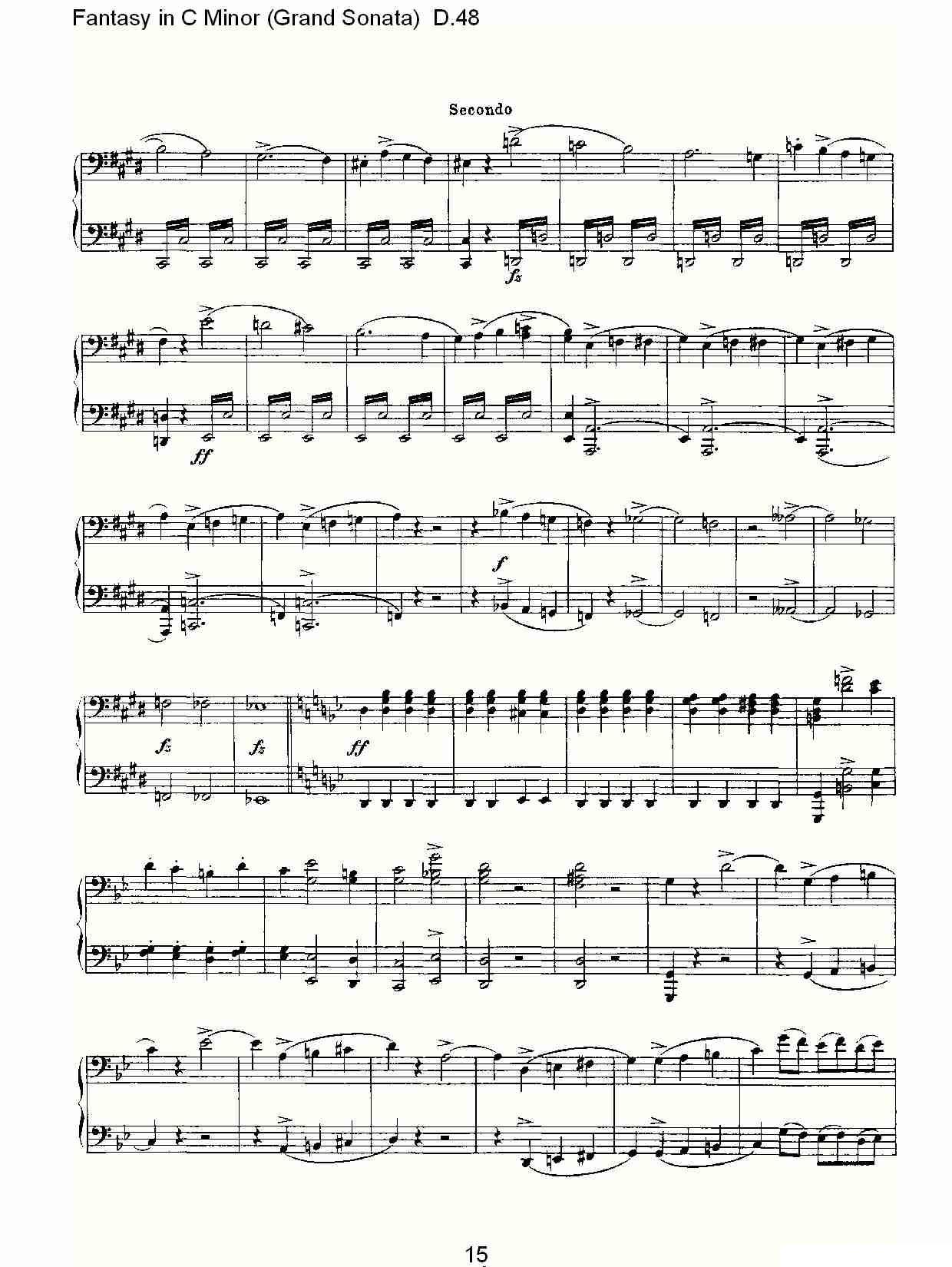 Fantasy in C Minor（Grand Sonata))D.4）其它曲谱（图16）