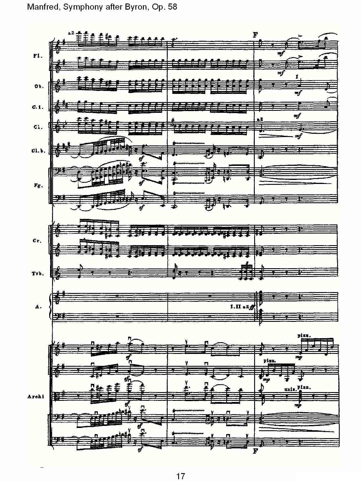 Manfred, Symphony after Byron, Op.58第三乐章（一）其它曲谱（图17）