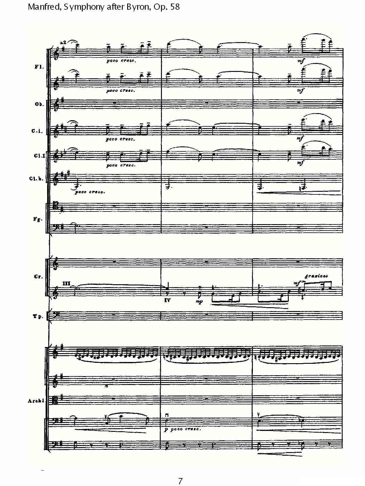 Manfred, Symphony after Byron, Op.58第三乐章（一）其它曲谱（图7）