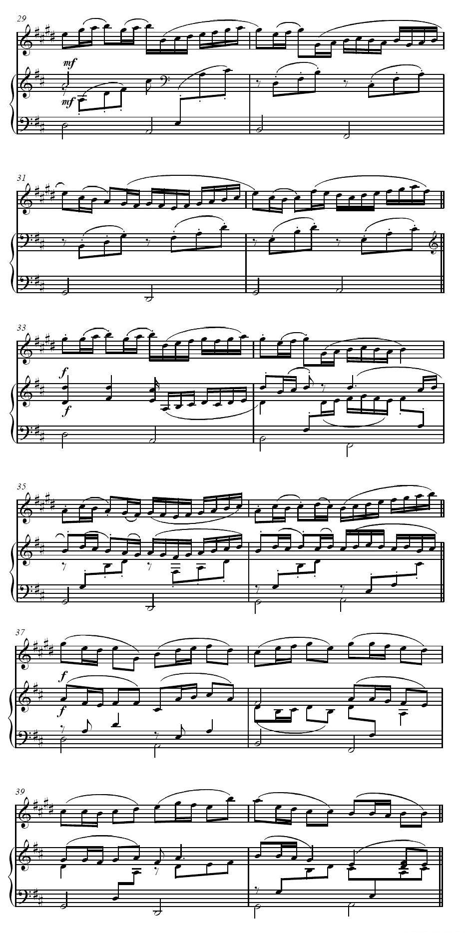 Canon in D（卡农 单簧管+钢琴伴奏）其它曲谱（图2）