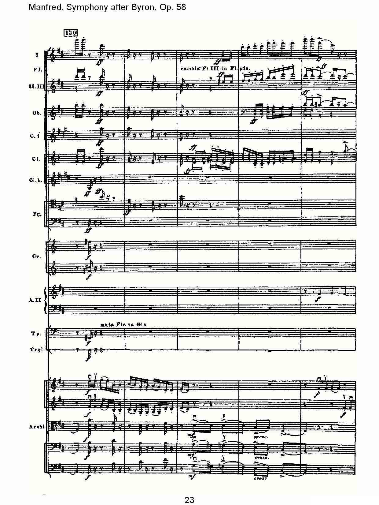 Manfred, Symphony after Byron, Op.58第二乐章（一）其它曲谱（图24）