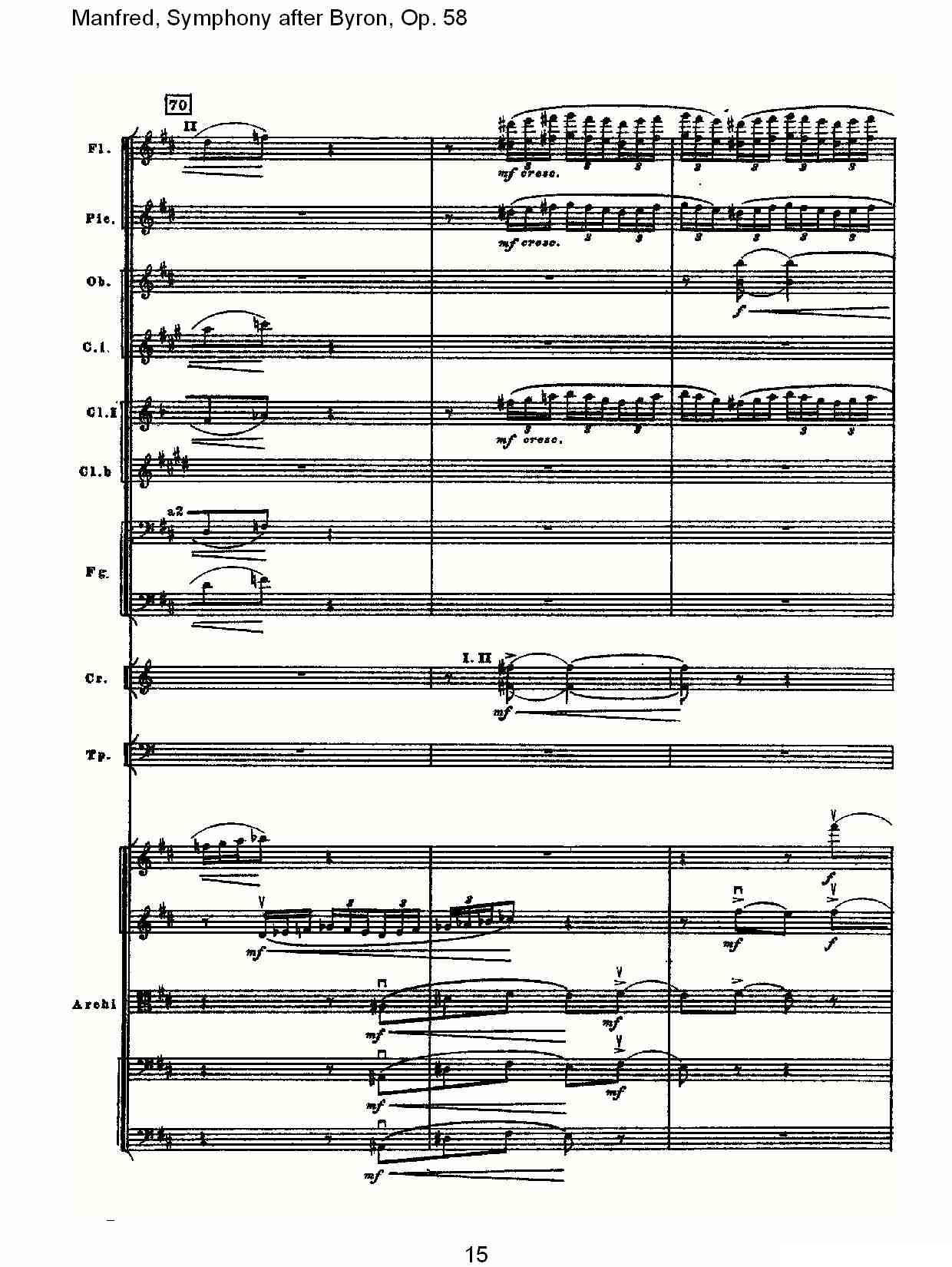 Manfred, Symphony after Byron, Op.58第二乐章（一）其它曲谱（图16）