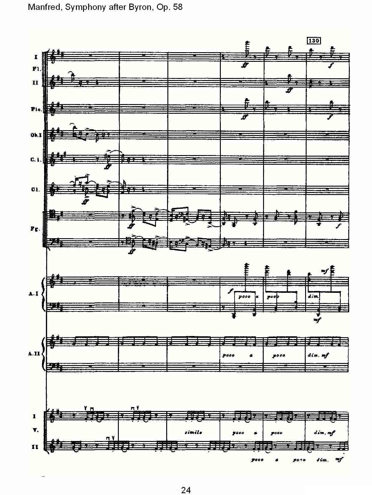 Manfred, Symphony after Byron, Op.58第二乐章（一）其它曲谱（图25）