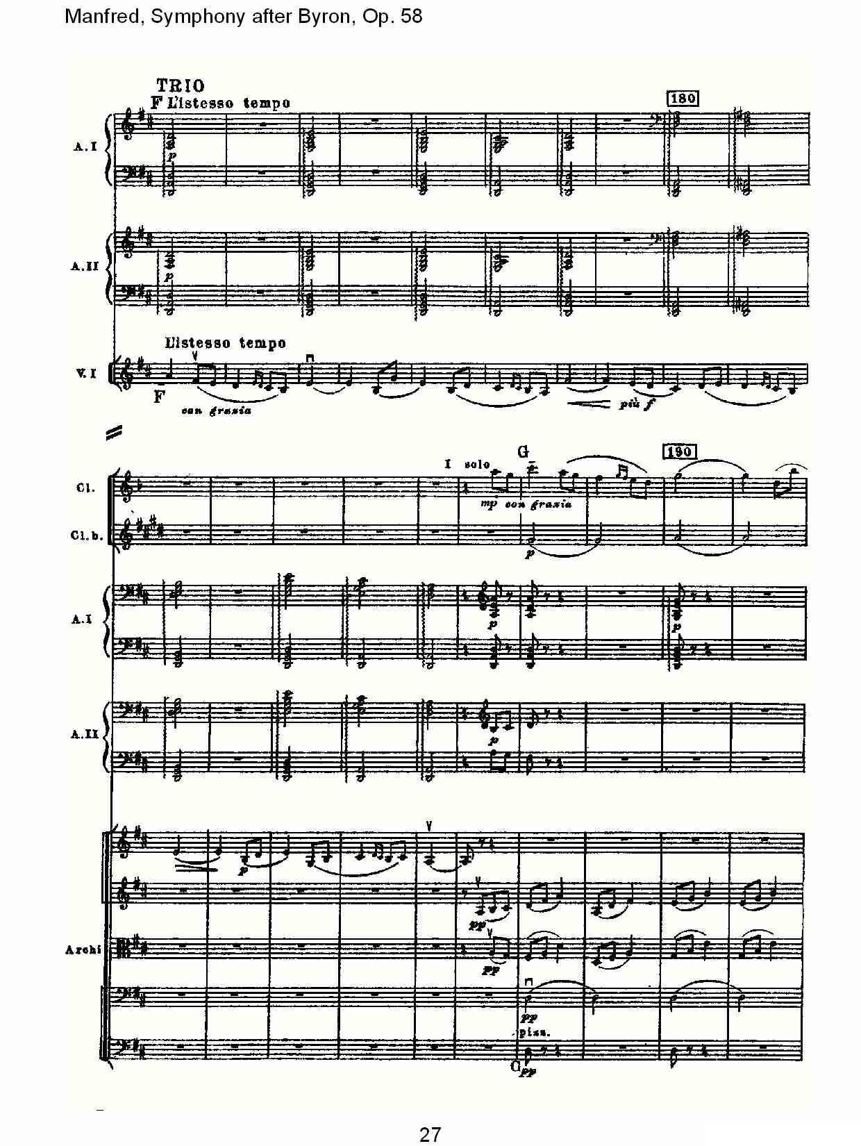 Manfred, Symphony after Byron, Op.58第二乐章（一）其它曲谱（图28）