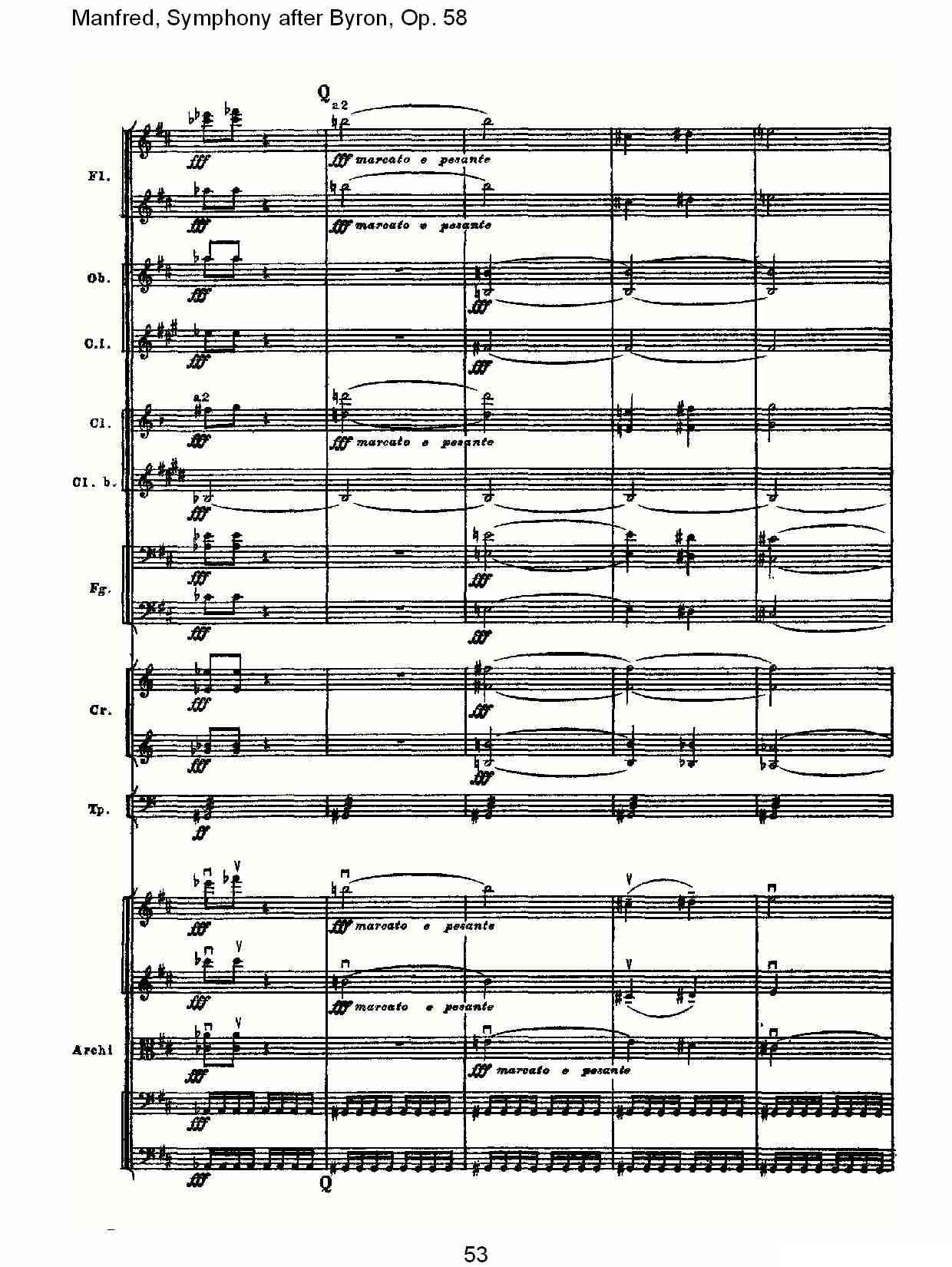 Manfred, Symphony after Byron, Op.58第二乐章（二）其它曲谱（图23）