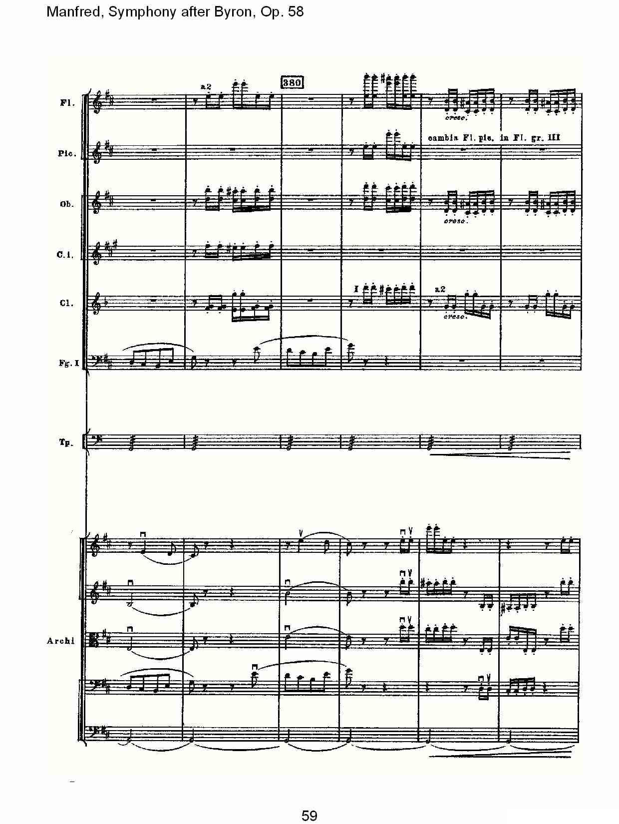 Manfred, Symphony after Byron, Op.58第二乐章（二）其它曲谱（图29）