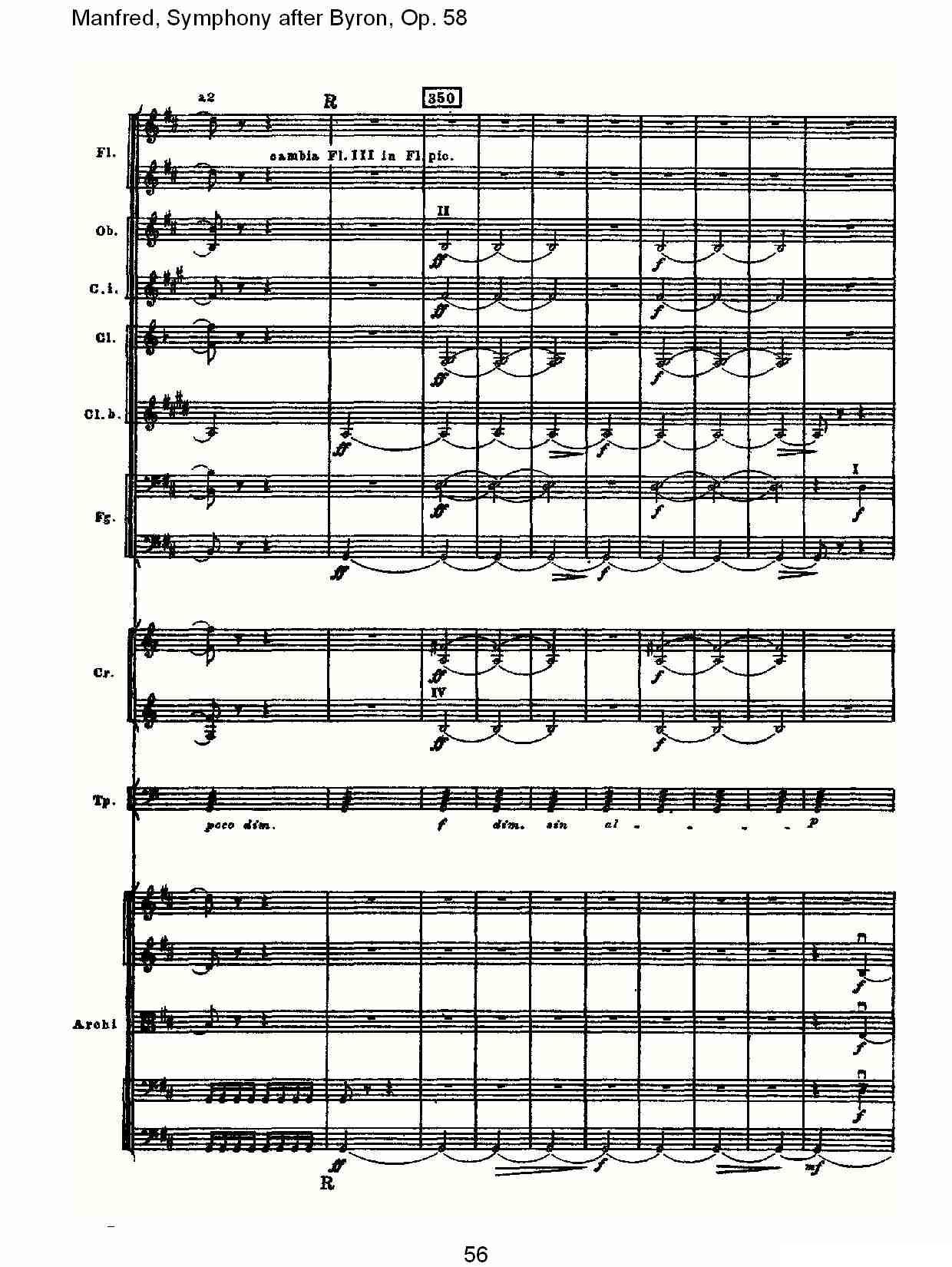 Manfred, Symphony after Byron, Op.58第二乐章（二）其它曲谱（图26）