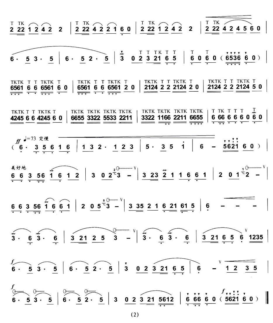 木鼓神韵其它曲谱（图2）