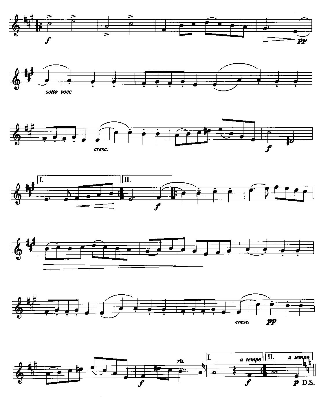 金婚式(长笛)其它曲谱（图2）
