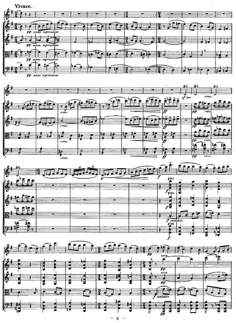 QUINTET.No3.（双簧管+弦乐五重奏第三乐章、总谱）其它曲谱（图6）