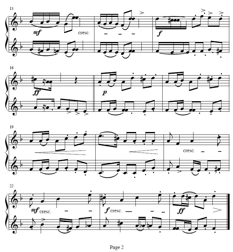 包列罗舞曲（小号谱）其它曲谱（图2）