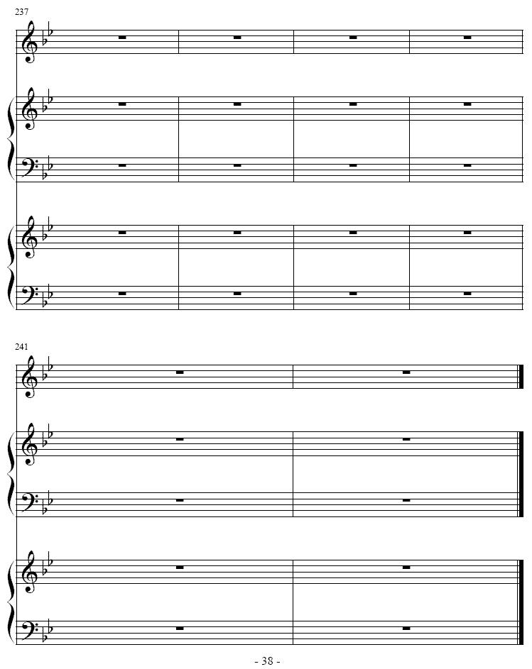 吉普赛之歌（小号+双钢琴）其它曲谱（图38）