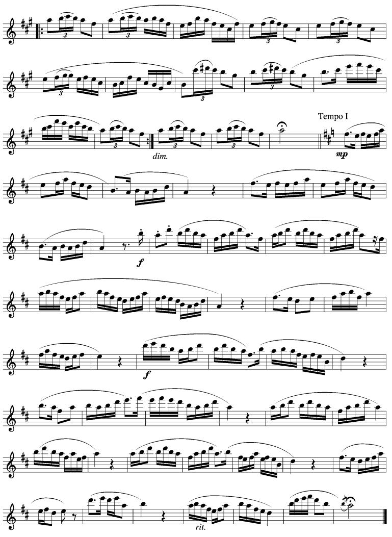 牧童短笛（长笛谱）其它曲谱（图2）
