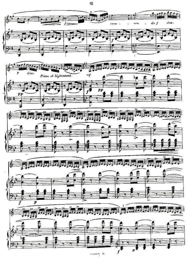Klose Souvenir a Romero（单簧管+钢琴）其它曲谱（图11）