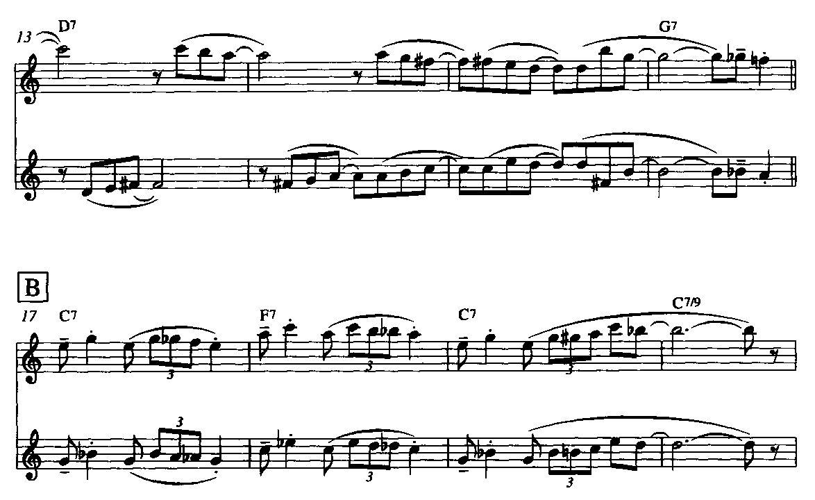 大麦克布鲁斯(双长笛谱）其它曲谱（图3）